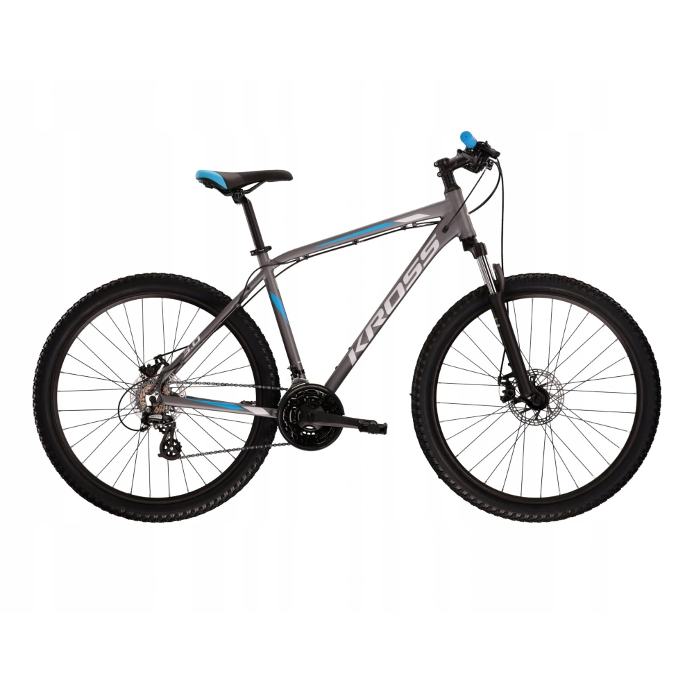 Bicykel Kross Hexagon 3.0 2023 27,5" Svetlomodrá/Sivá M 19"