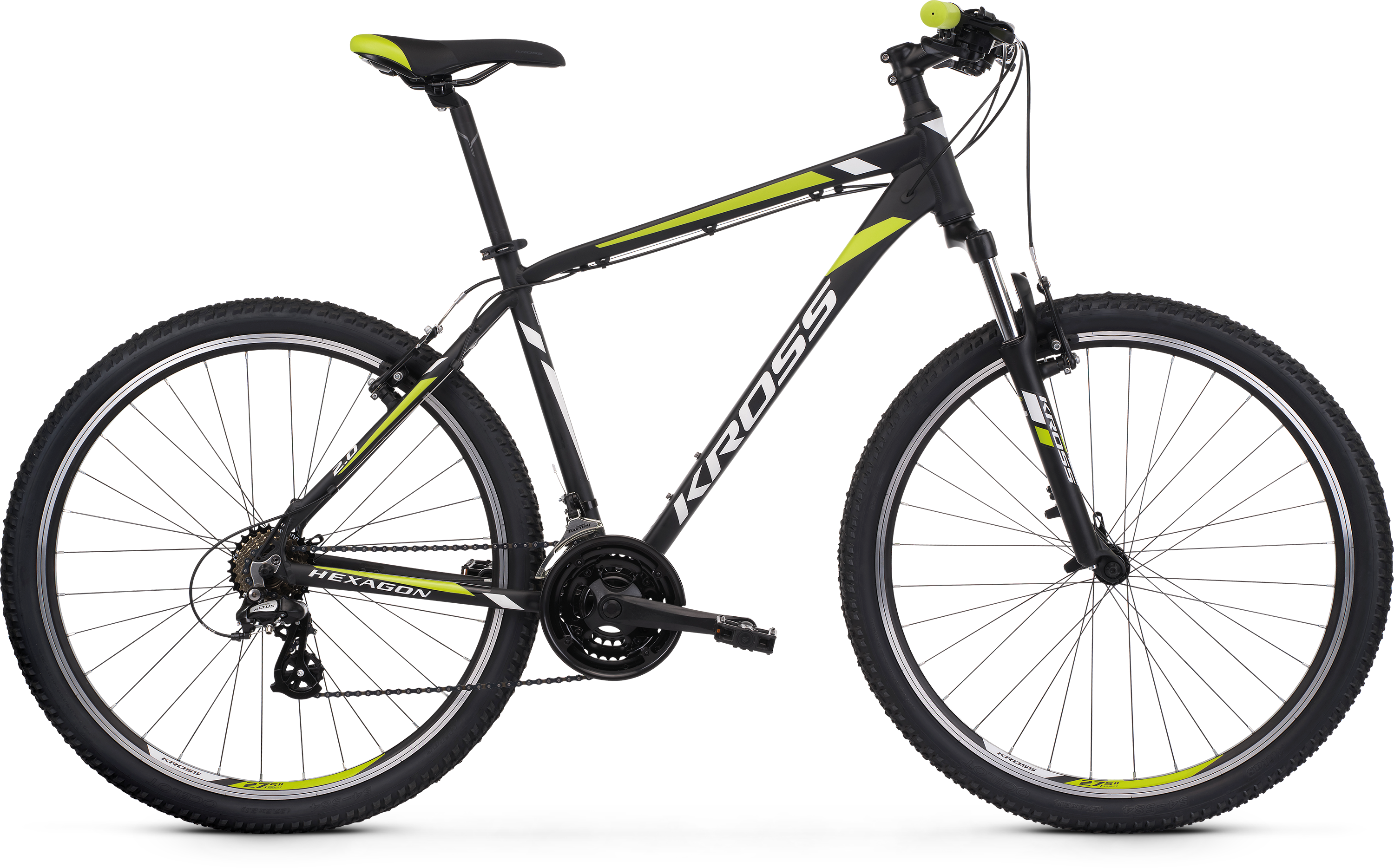 Bicykel Kross Hexagon 2.0 2023 27,5" black L (21")