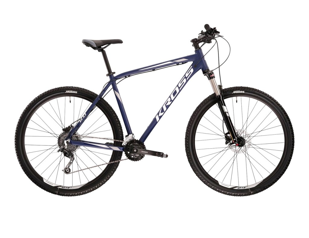 Bicykel Kross Hexagon 8.0 2023 29"  - tmavo modro/biela/šedá, M 19" 