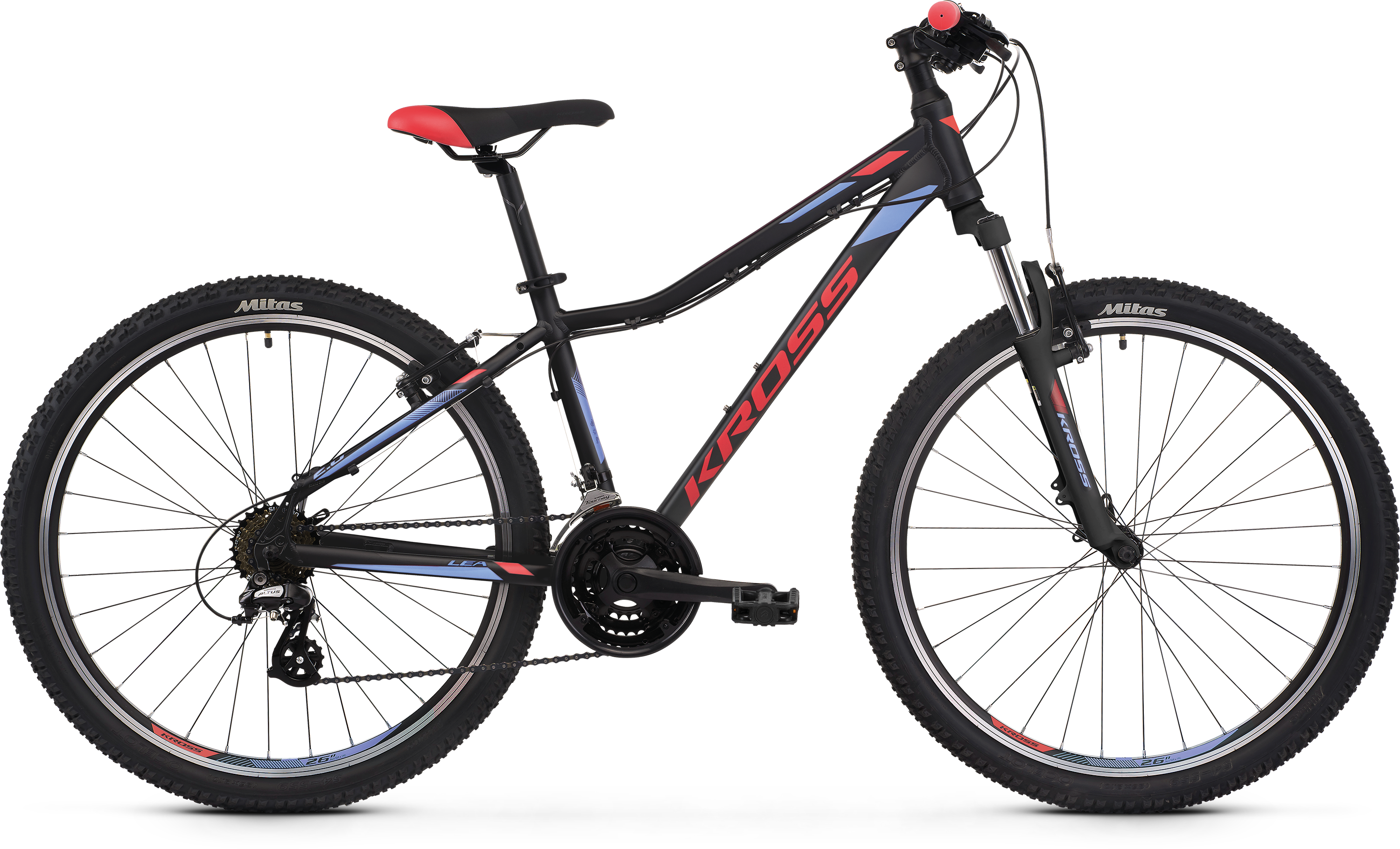 Bicykel Kross Lea 2.0 2022 27,5 Black/Matt M 19 