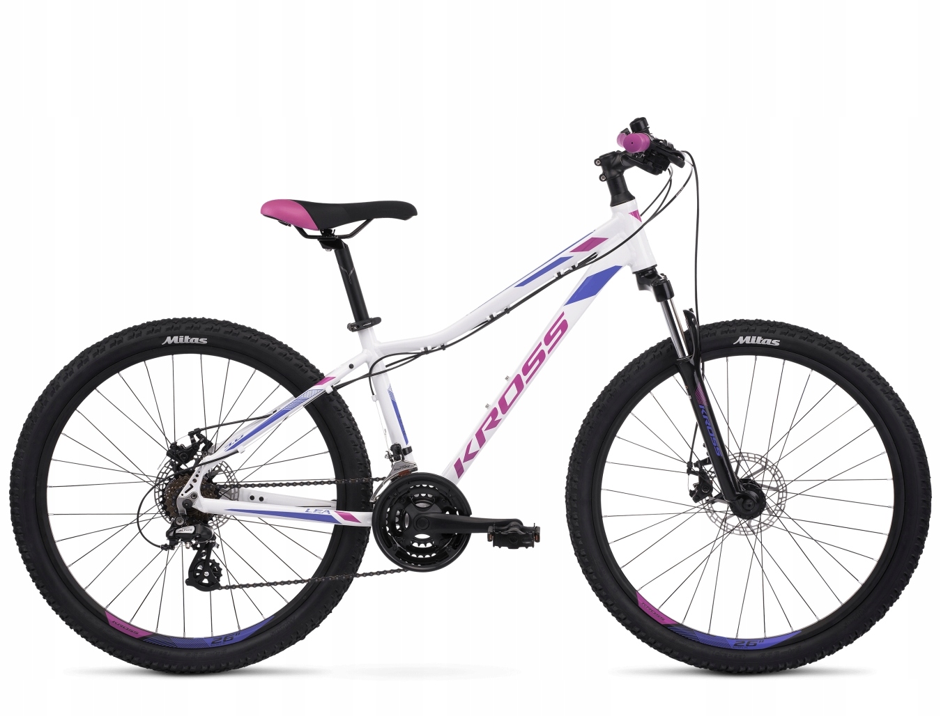 KROSS Lea 3.0 2023 Violet / Pink / White (27.5") S" 17